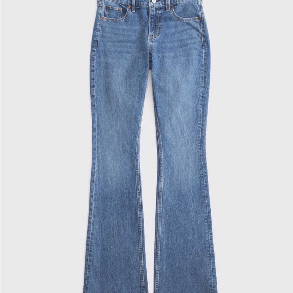 Abercrombie & Fitch Light Blue Flare Jeans
